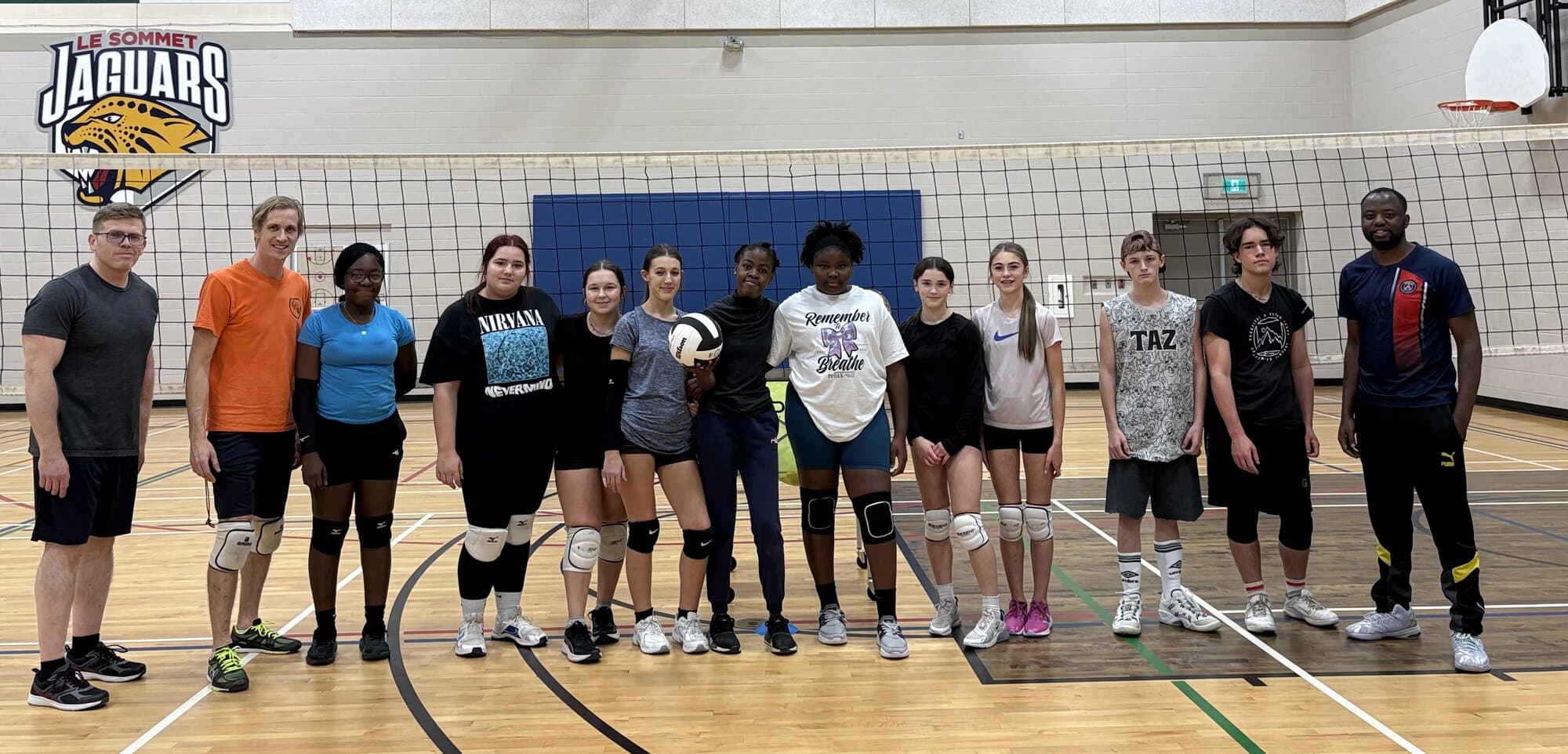 Volleyball teens and adults team